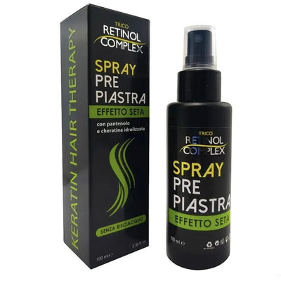 Spray Pre Piastra Effetto Seta, con Pantenolo e Cheratina Idrolizzata 100 ml - Dune Beauty